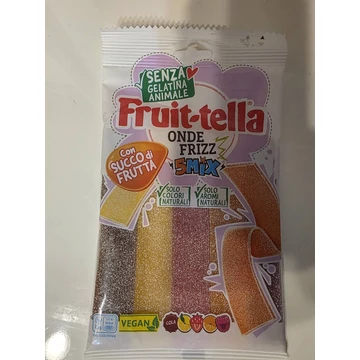 Fruit-tella savanyú gumicukor 140g
