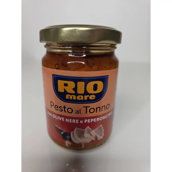 RIO mare Pesto al Tonno con Olive Nere e Peperoncino 130g