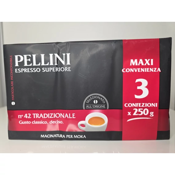 Pellini Espresso kávé 3x250g
