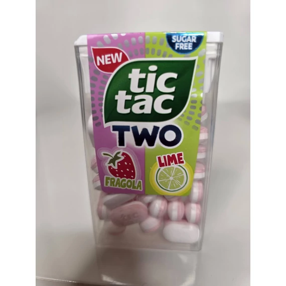 Tic Tac Two (Fragola, Lime) cukormentes
