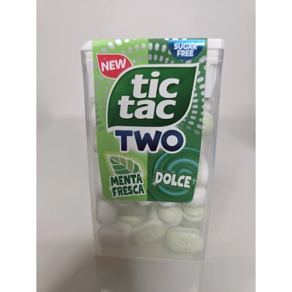 Tic Tac Two (Menta Fresca, Dolce) cukormentes