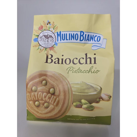 Mulino Bianco Baiocchi Pistacchio keksz 240g