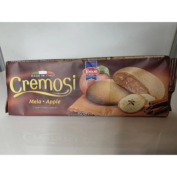 Cremosi töltött keksz Almás 150g