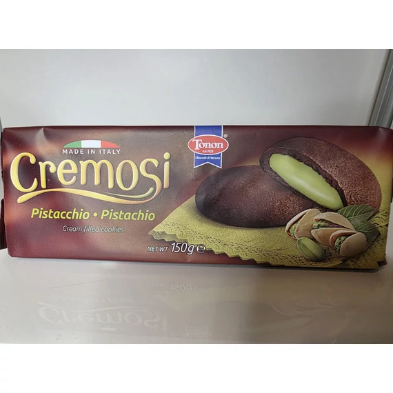 Cremosi töltött keksz Pisztáciás 150g