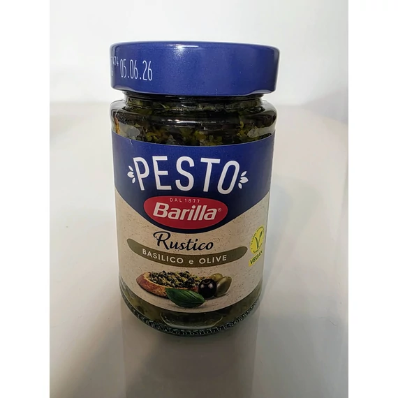 GM Barilla Pesto Rustico Basilico e Olive 190g
