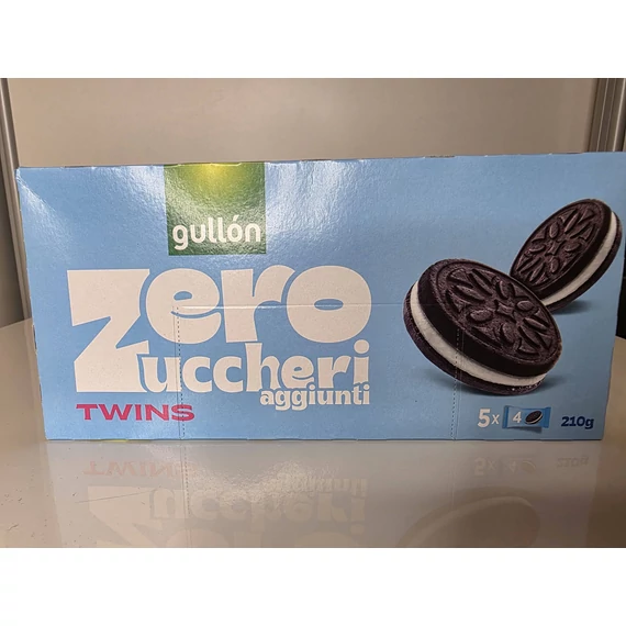 Gullón cukormentes keksz 210g