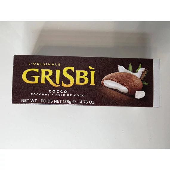 Grisbi kókuszos töltött keksz  135g
