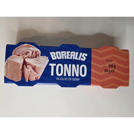 Borealis tonhal 3x80g
