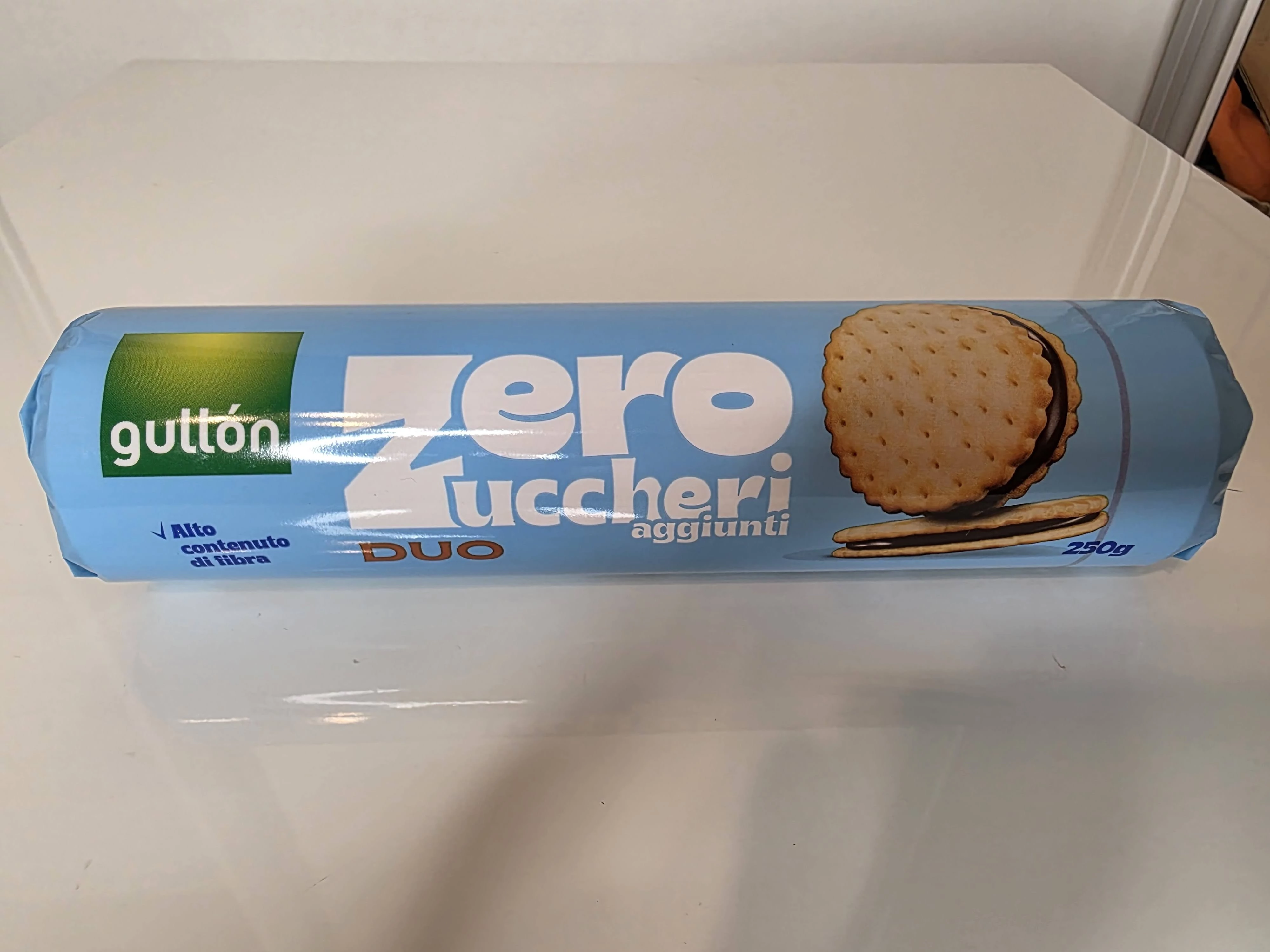 Gullón cukormentes DUO keksz 250g