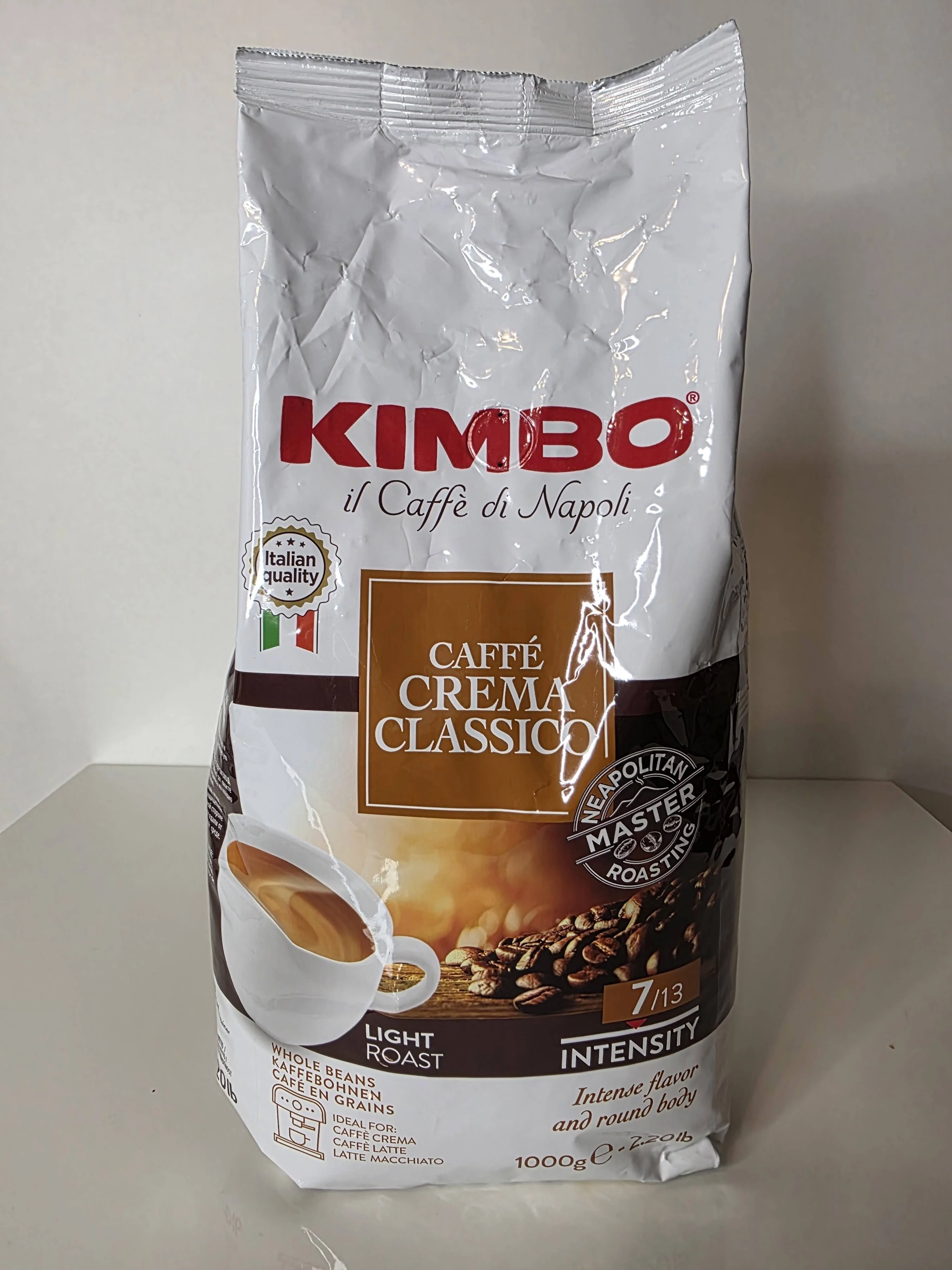 Kimbo Crema Classico szemes kávé 1kg