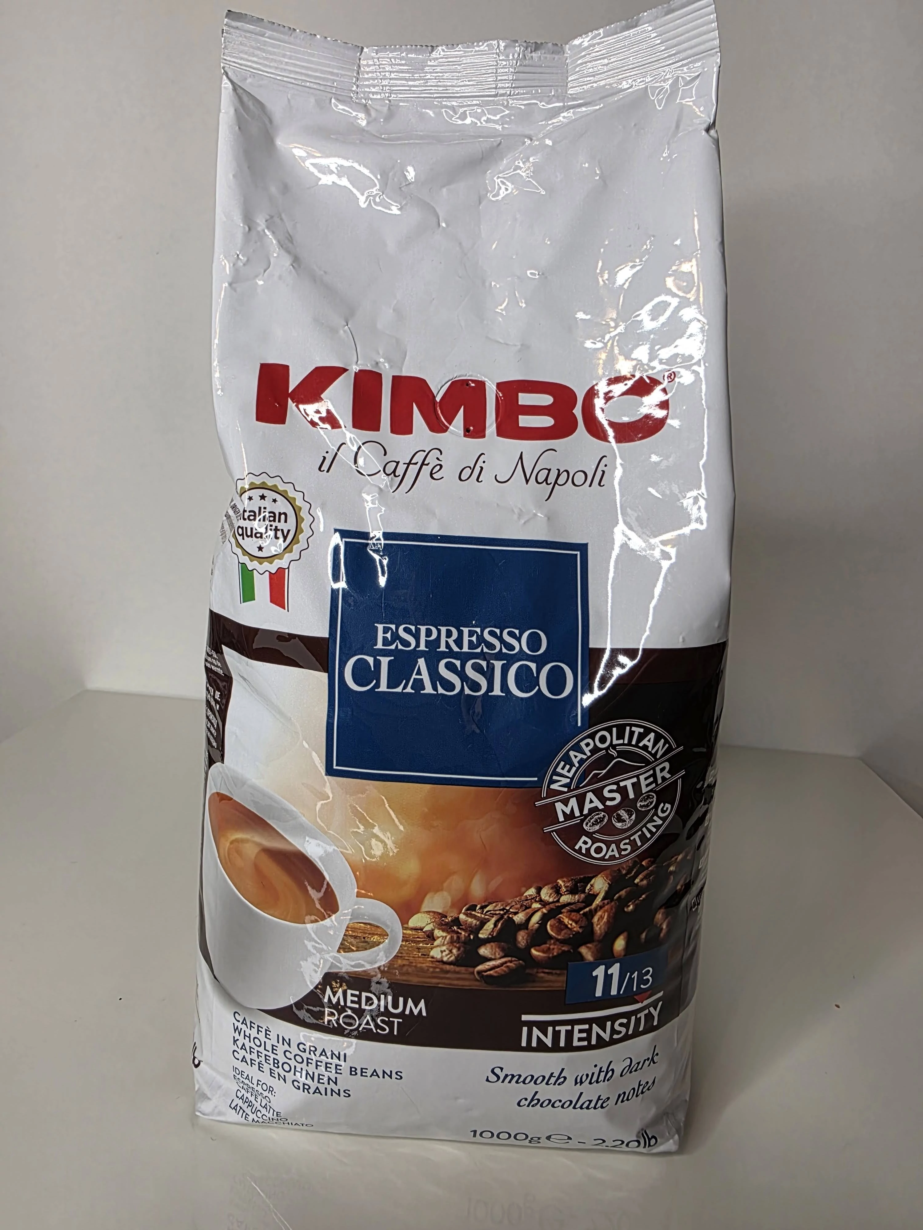 Kimbo Crema Classico szemes kávé 1kg