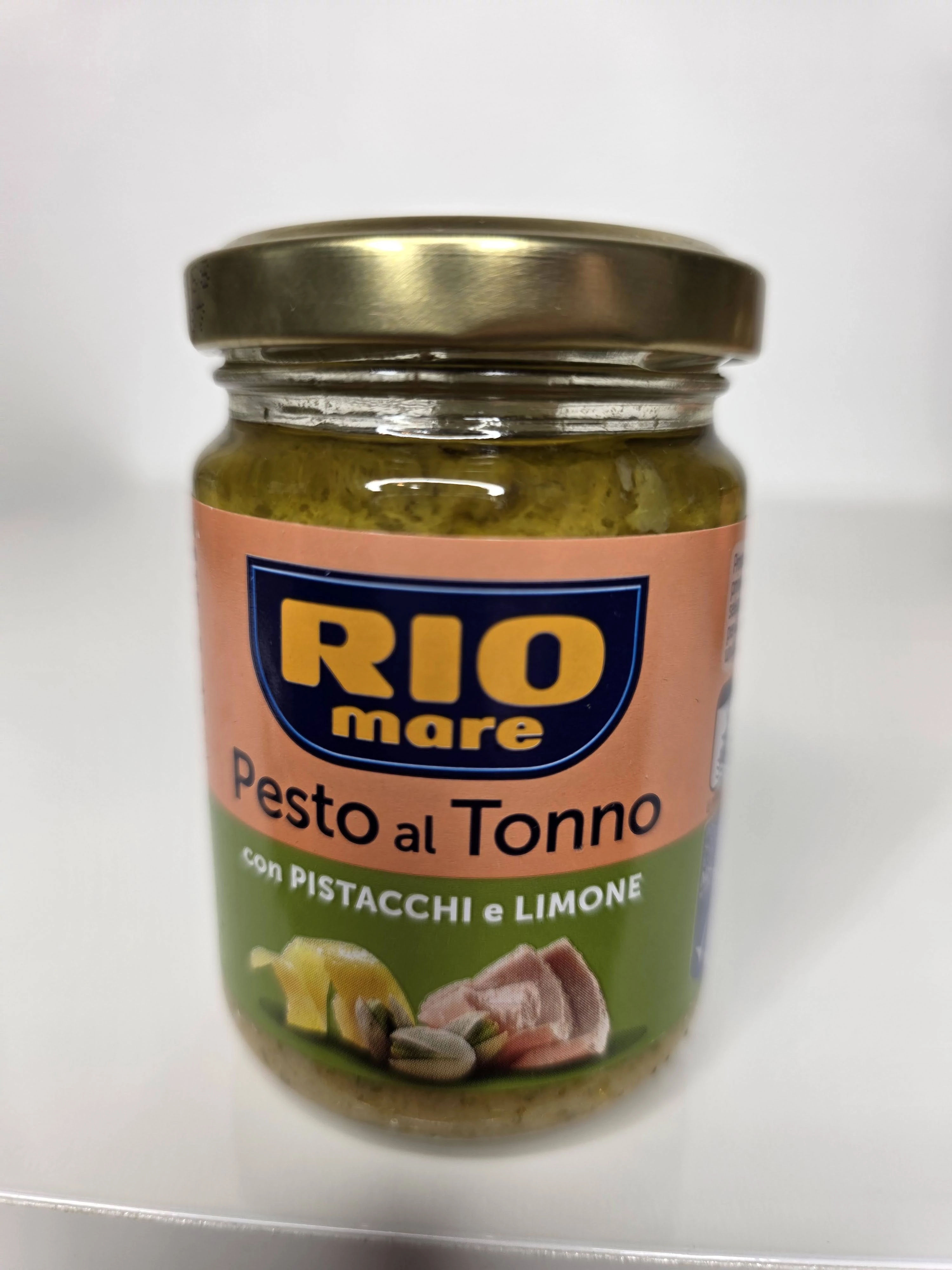 RIO mare Pesto al Tonno con Pistacchi e Limone 130g