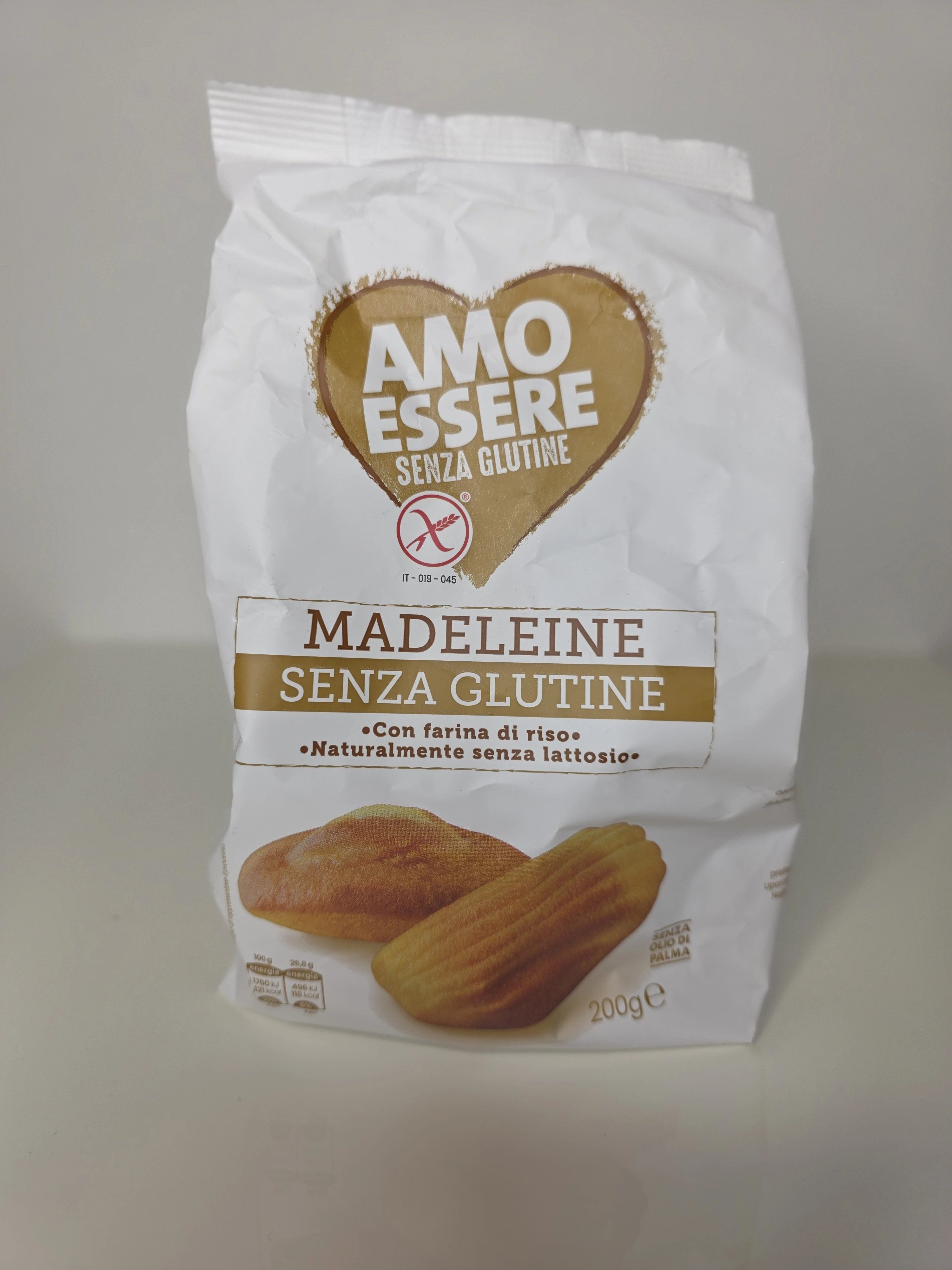 GM Amo Essere Madeleine 200g