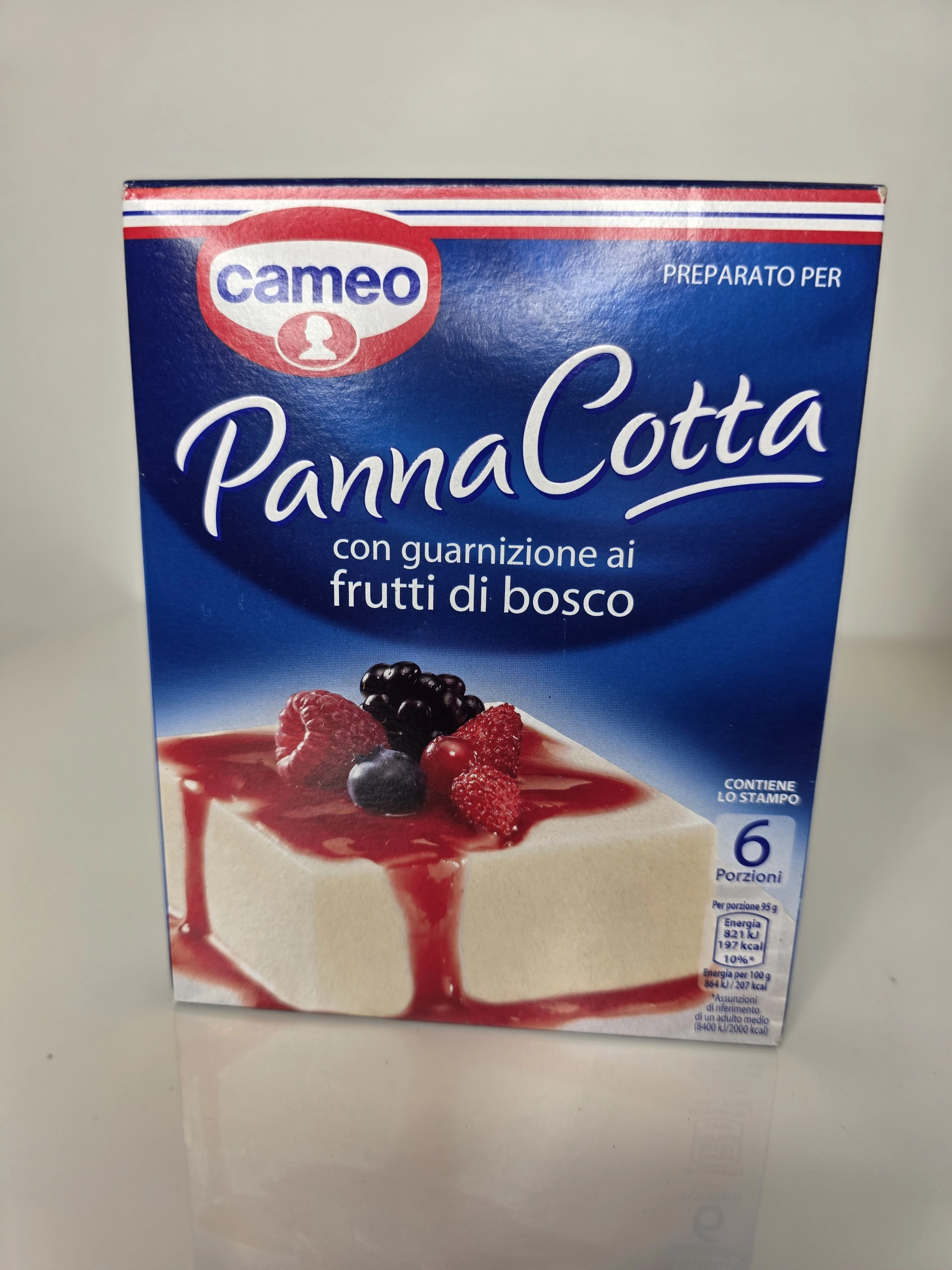 Cameo Panna Cotta frutti di bosco
