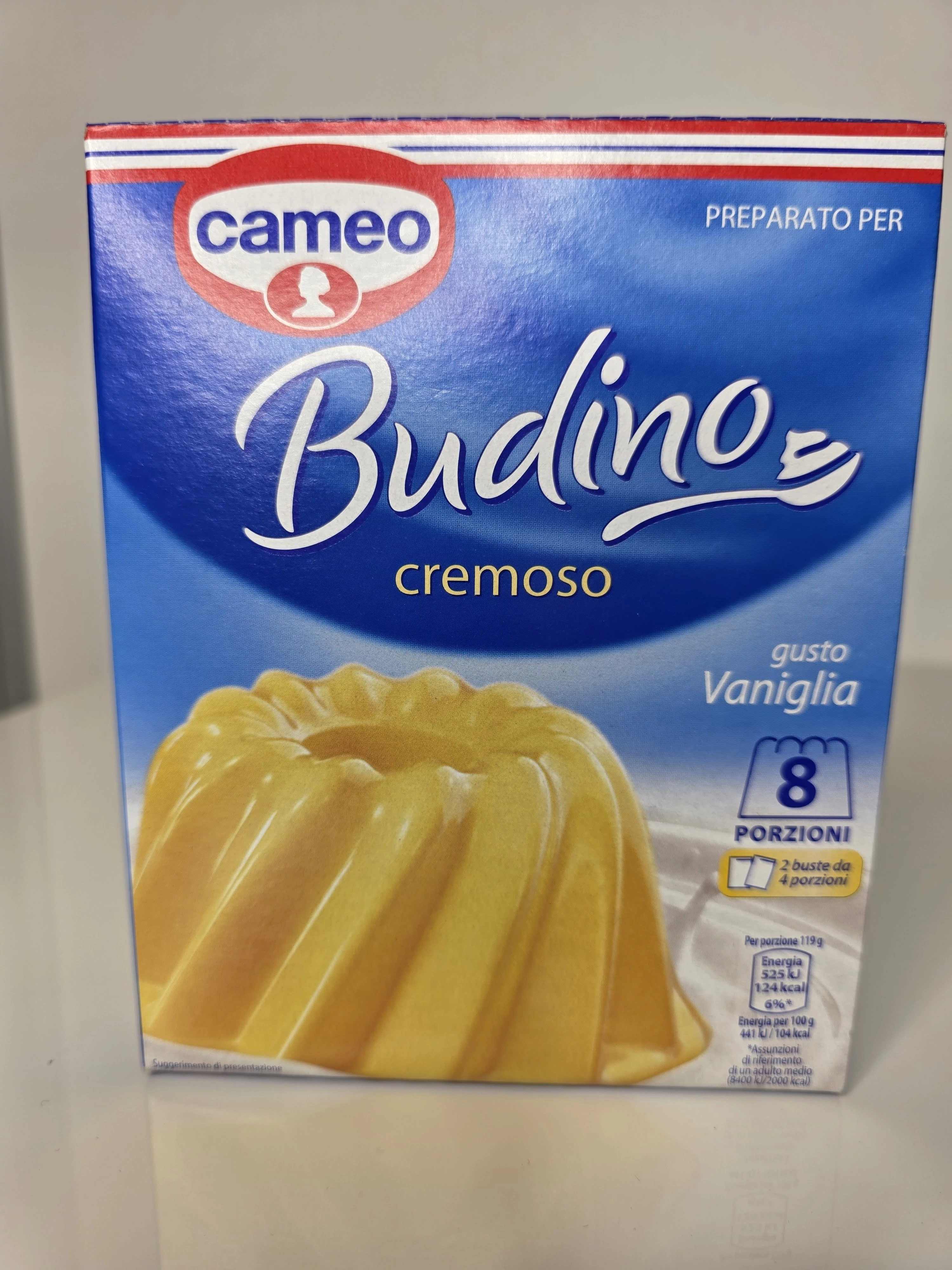 Cameo Budino gusto Vaniglia da zuccherare 2x4adag