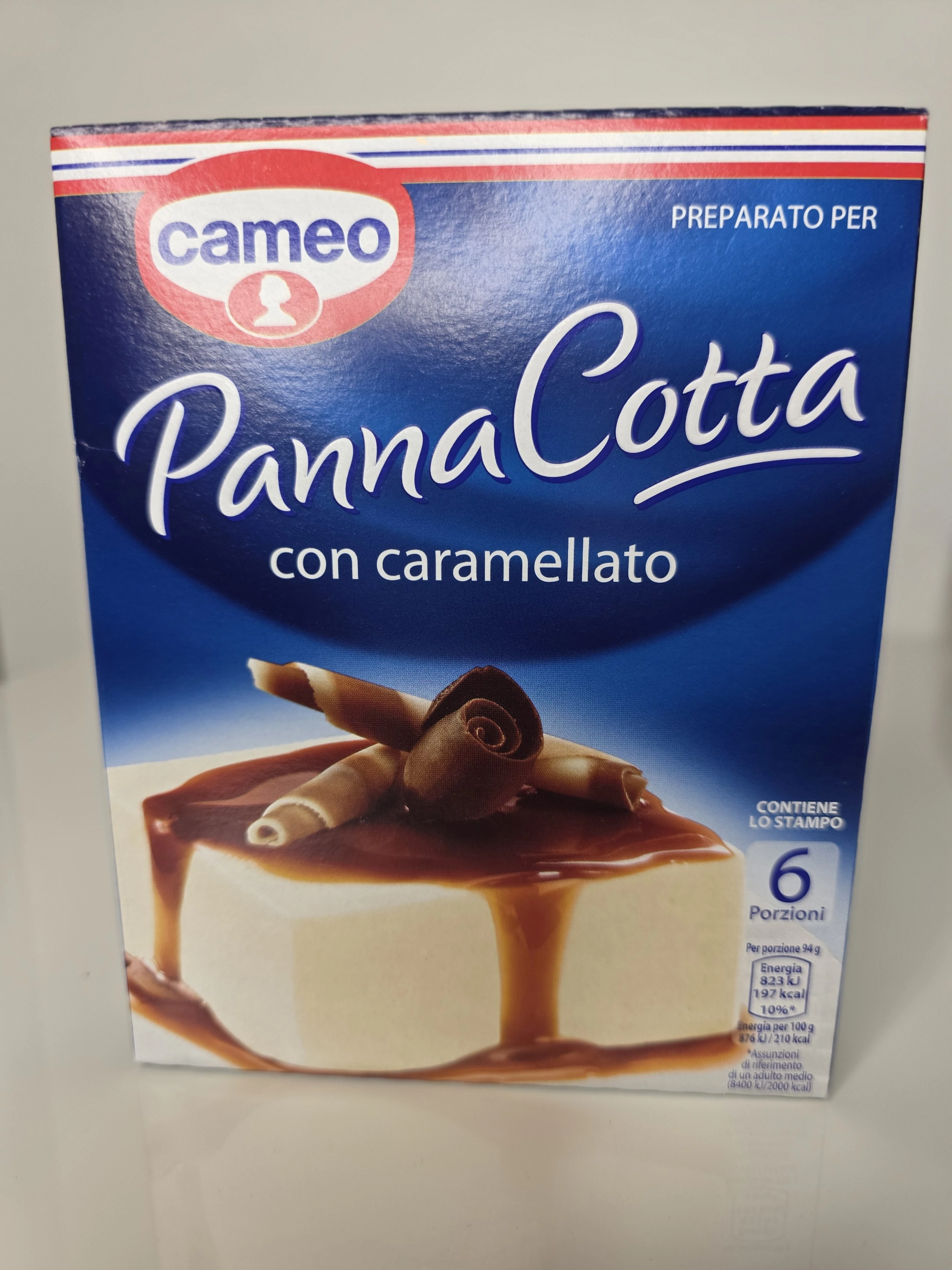 Cameo Panna Cotta con caramellato