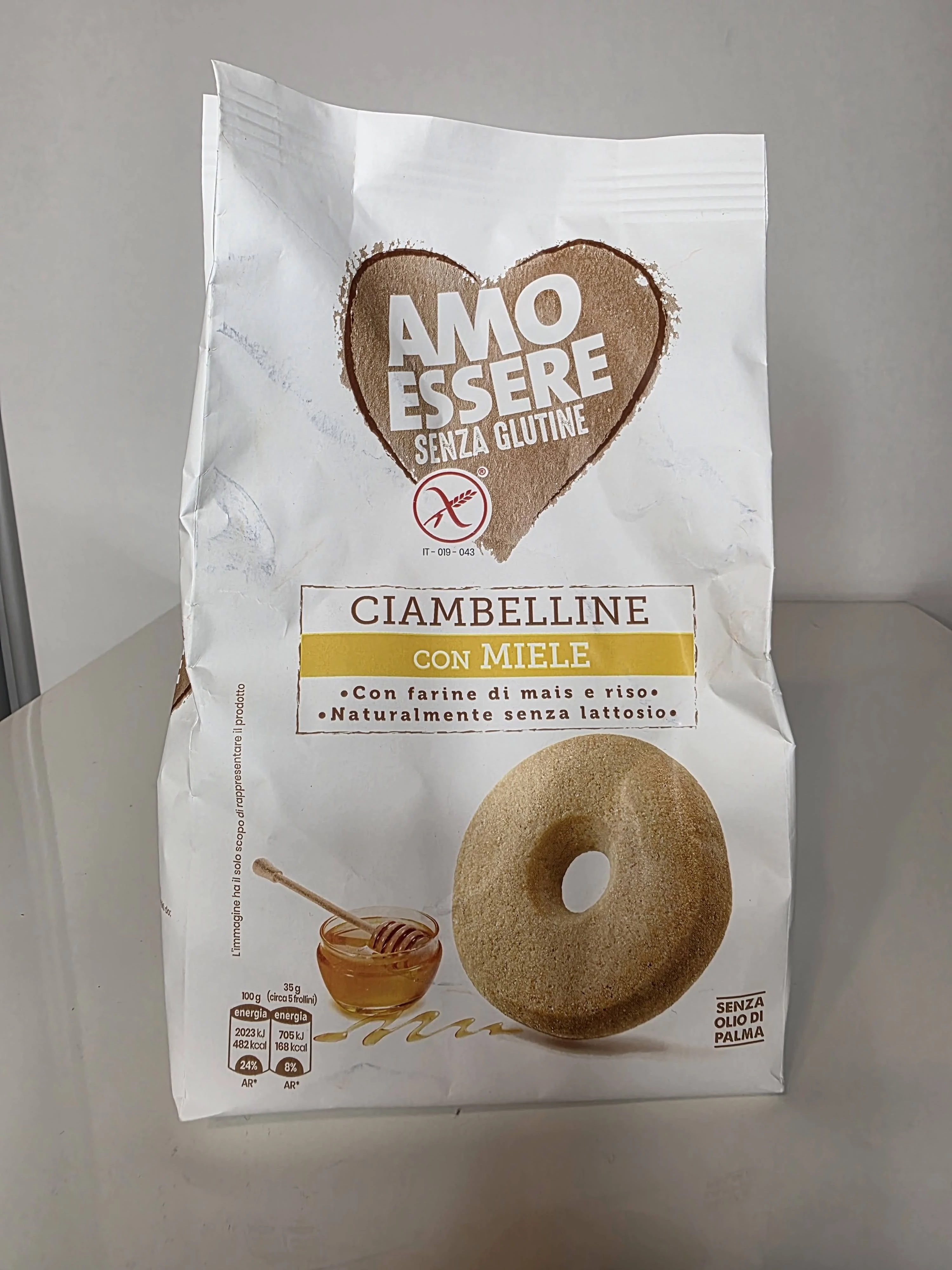 GM Ammo Essere Ciambelline con miele 250g