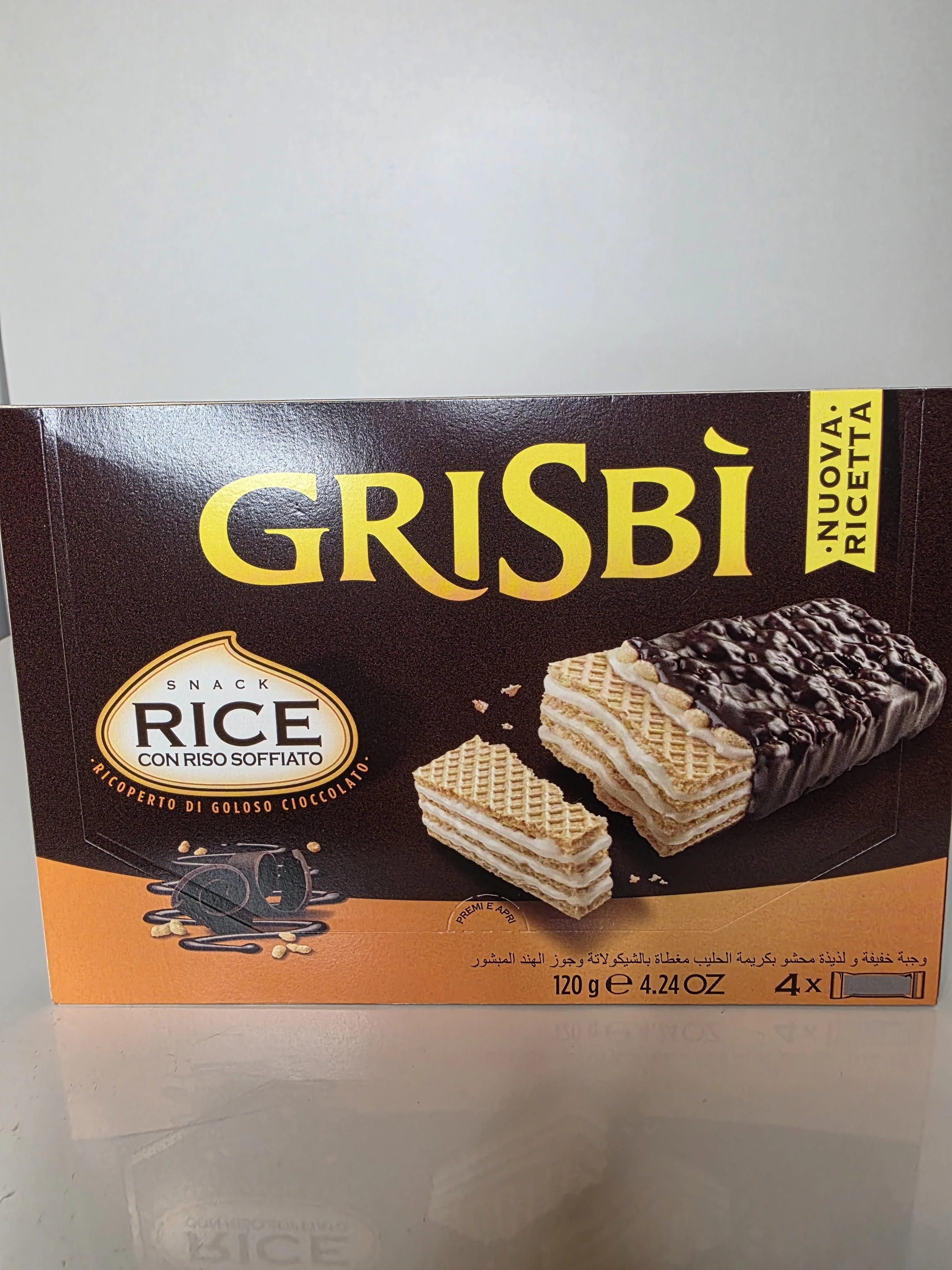 Grisbi nápolyi csokis-rizs bevonattal 120g