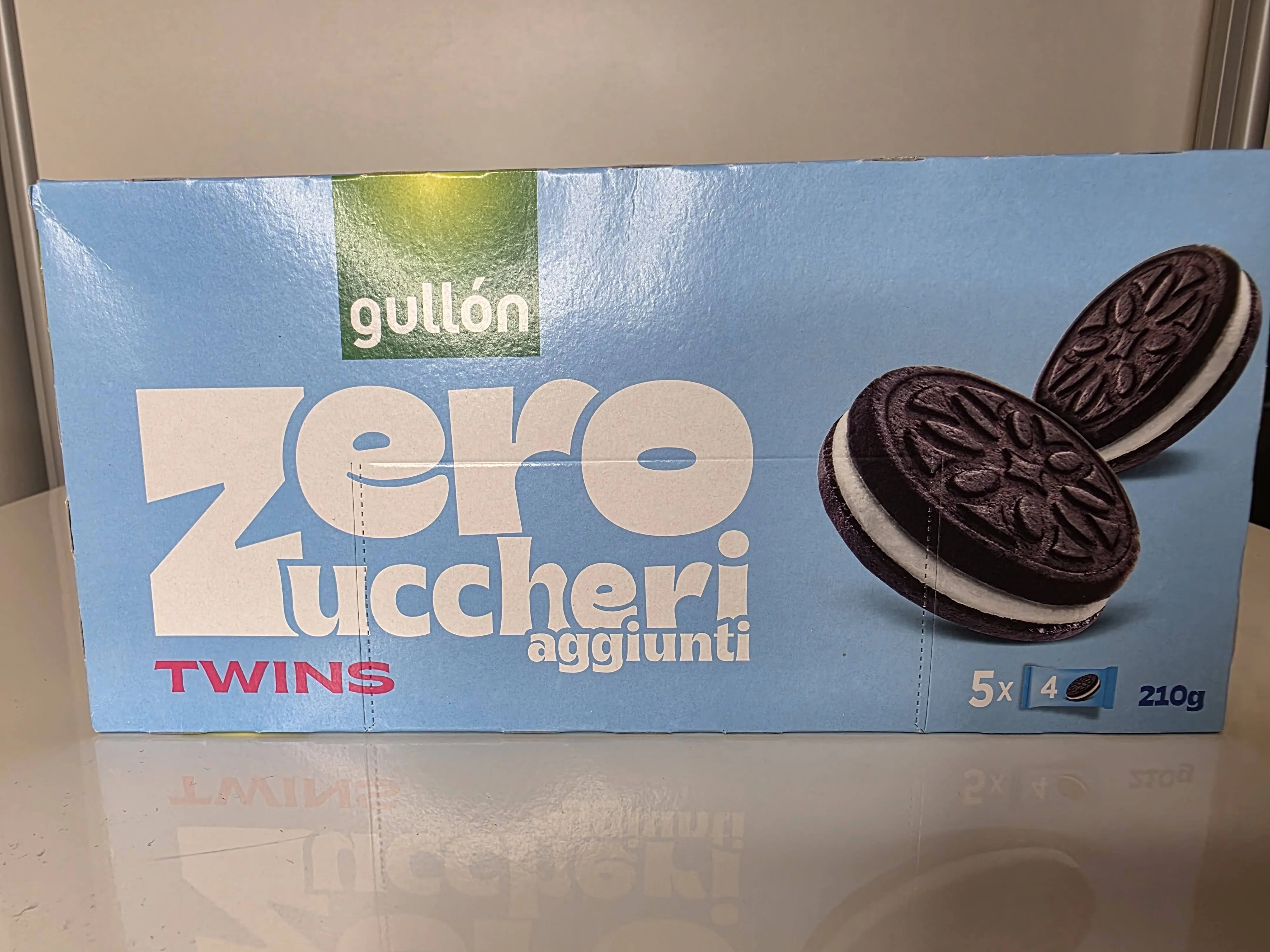 Gullón cukormentes keksz 210g