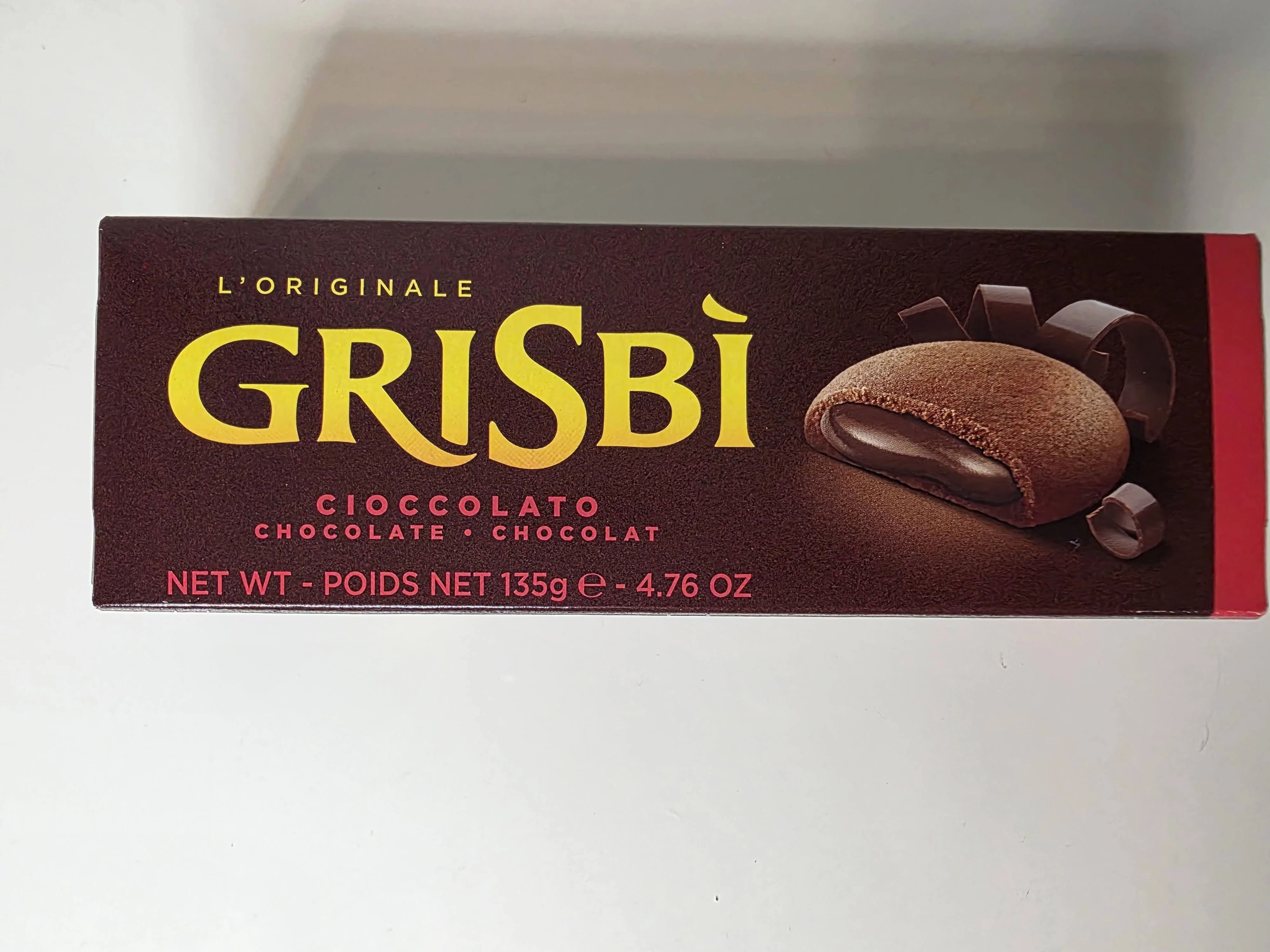 Grisbi csokis töltött keksz  135g