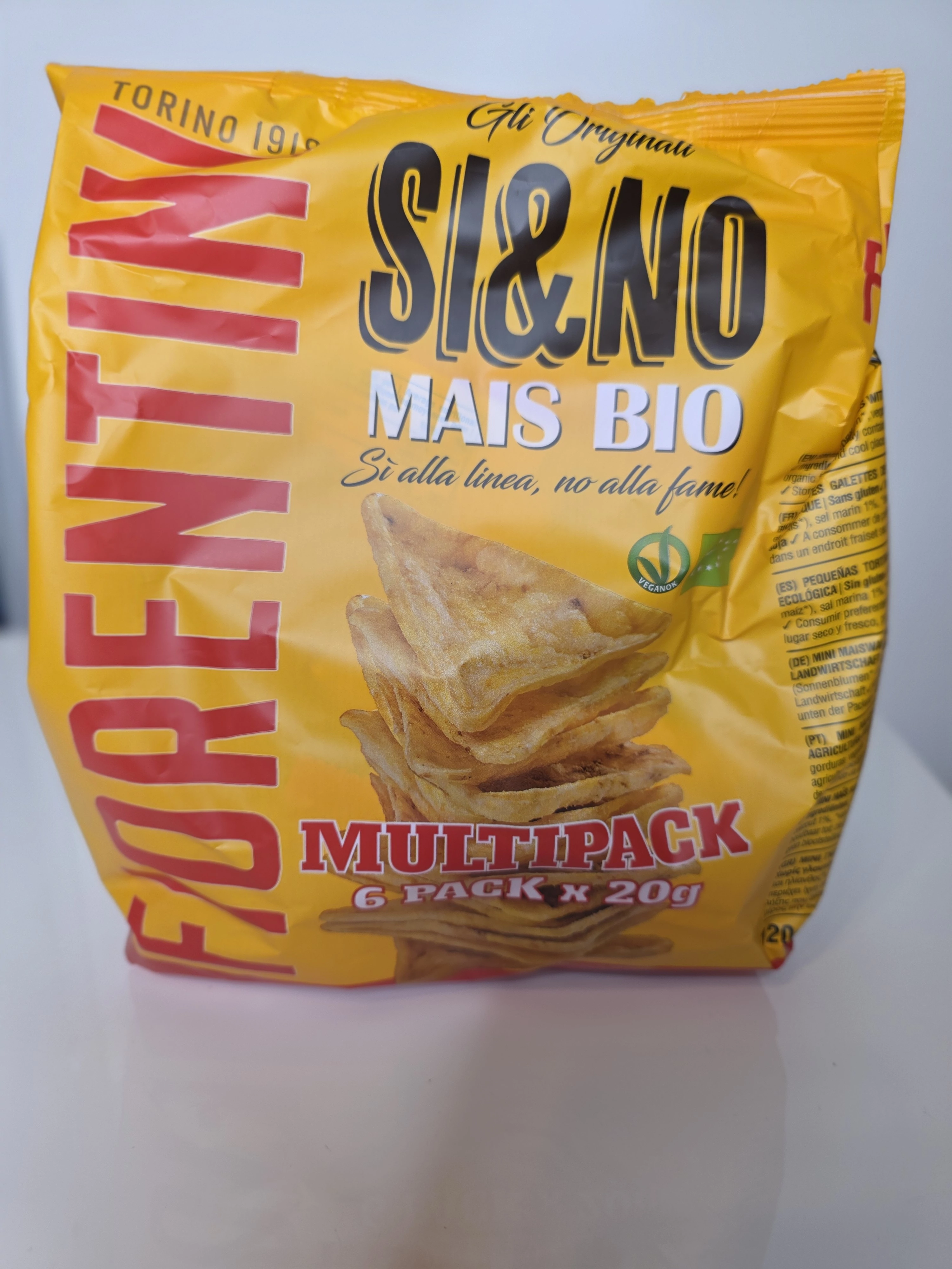 GM Fiorentini Si&No bio kukorica chips 120g