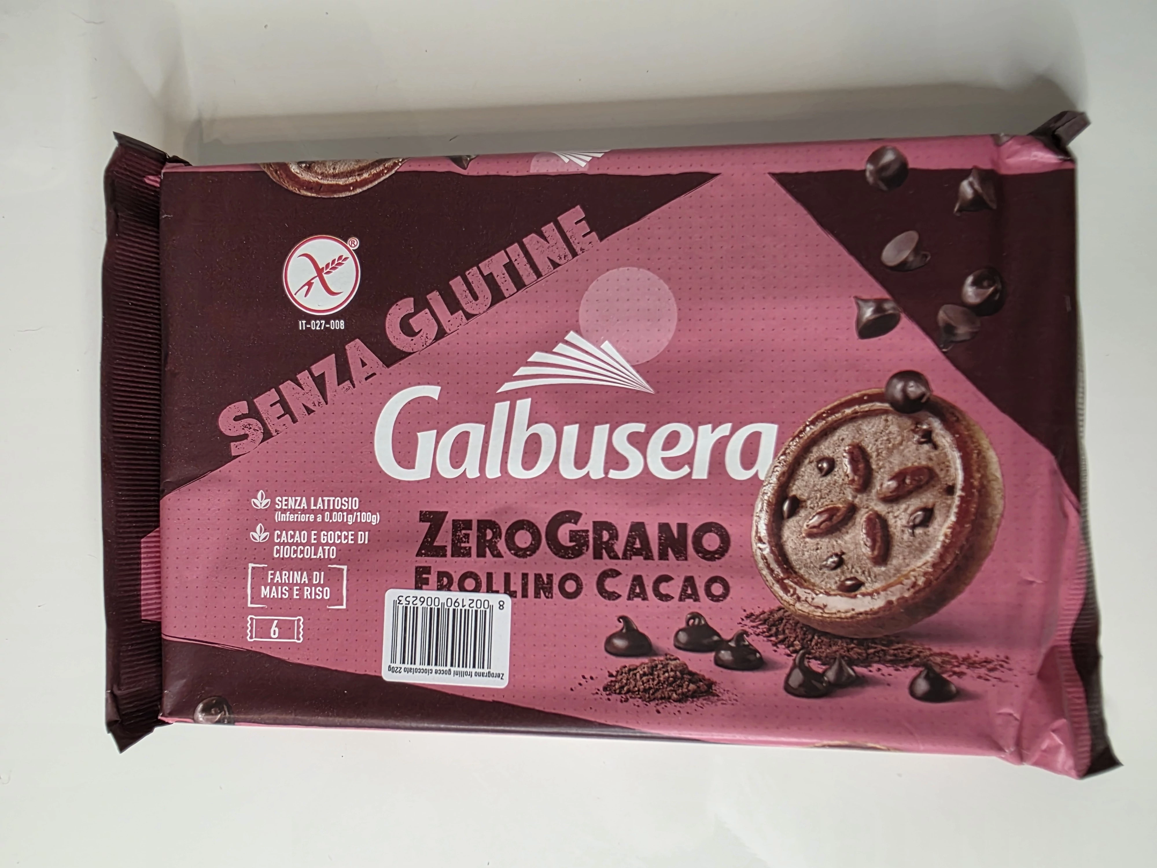 GM Galbusera Frollino Cacao 6x36,7g