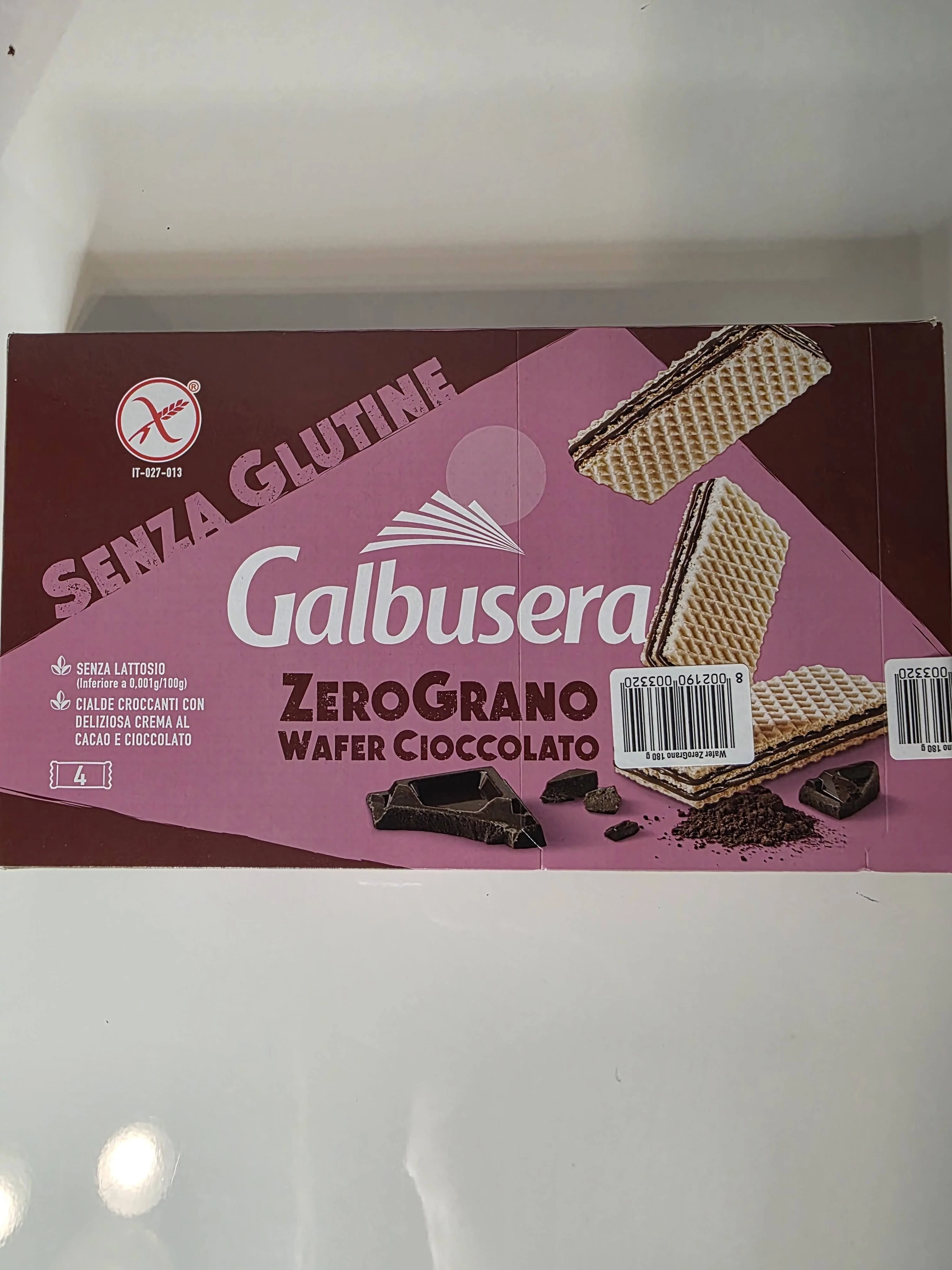 GM Galbusera Wafer Cioccolato 4x45g